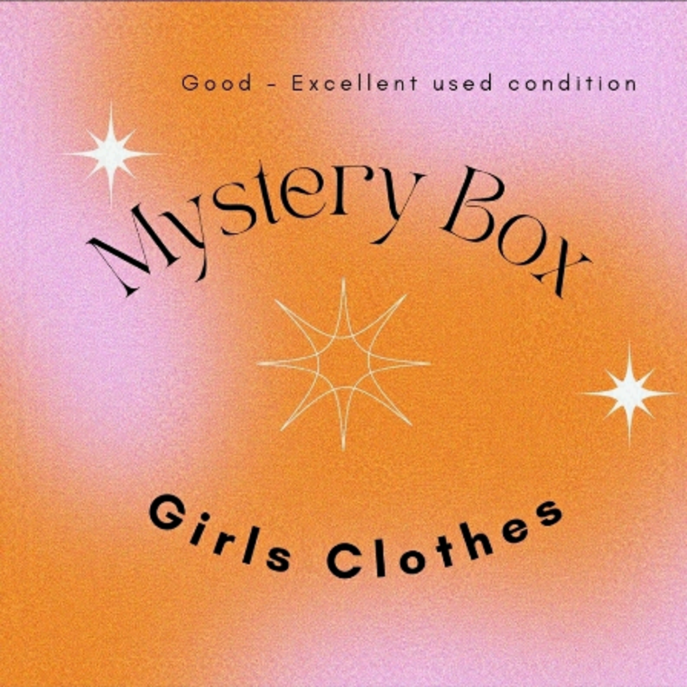 Mystery box of girls clothes